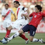 Perú vs Chile, Alineaciones, Eliminatorias Brasil 2014