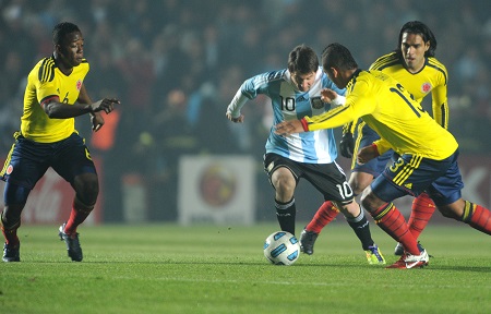 Argentina vs Colombia en vivo Eliminatorias Brasil 2014