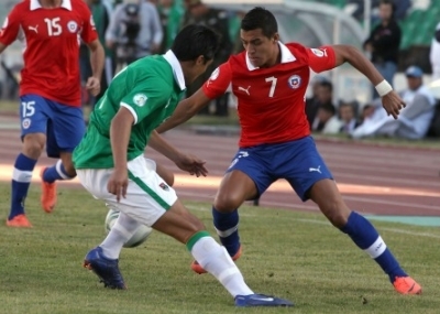 Chile vs Bolivia (3-1) Eliminatorias Sudamericanas Brasil 2014